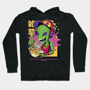 Alien Food Traveler Hoodie